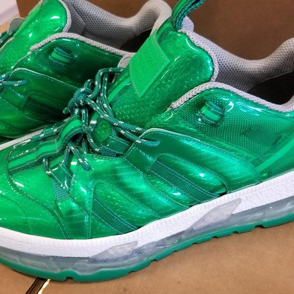 Burberry Low Top Sneakers Shoes Union Green UK 8 EUR 42 US 8.5 - Picture 2 of 12